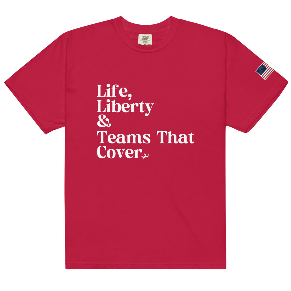 DraftKings Life, Liberty, & Teams That Cover T-Shirt