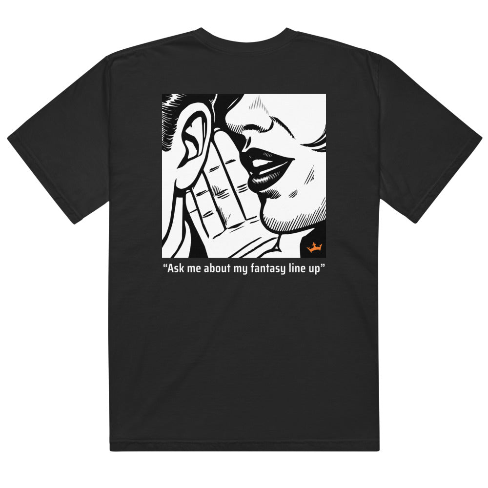 DraftKings "Ask Me About My Fantasy Lineup" T-Shirt