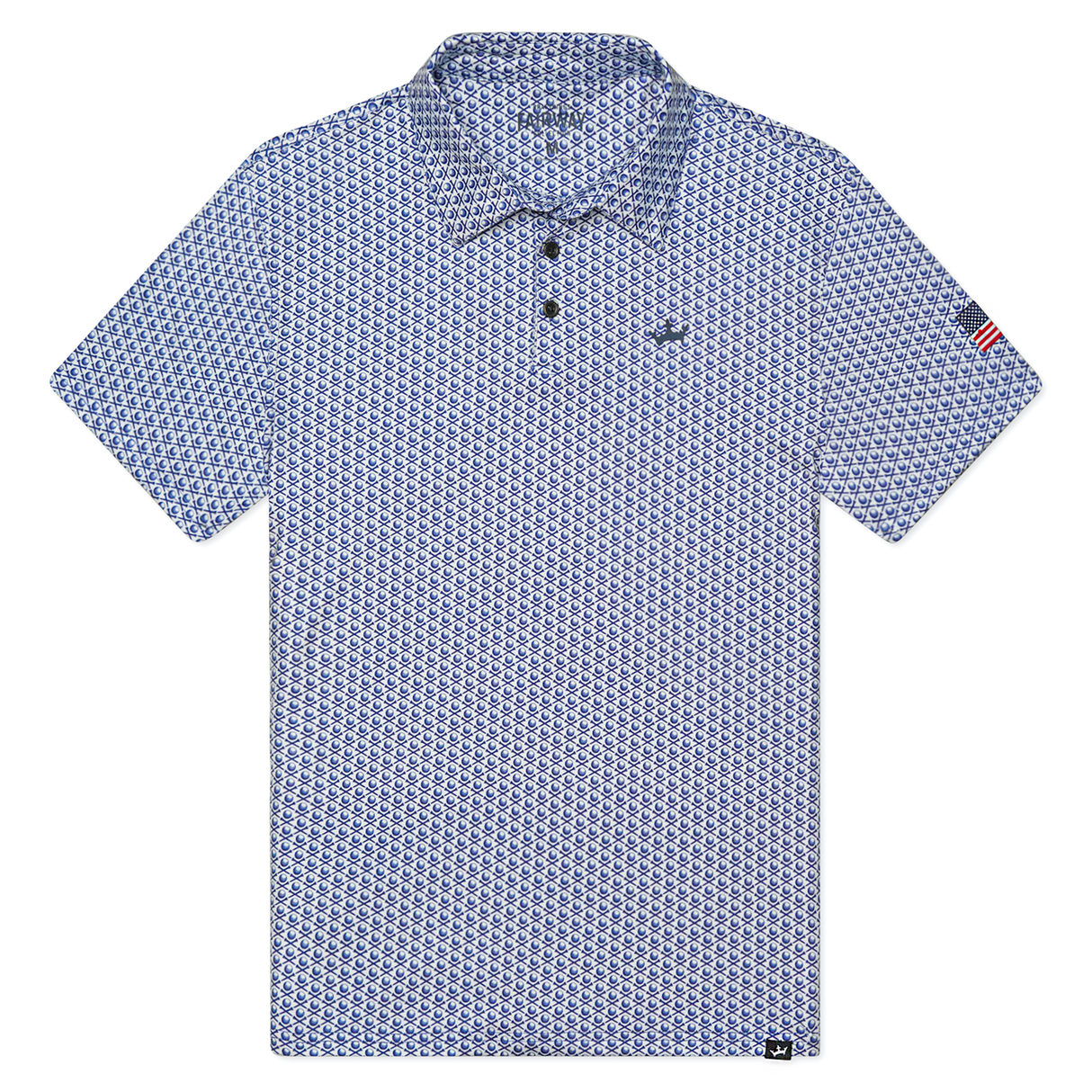 DraftKings Men's Tee Time Golf Polo