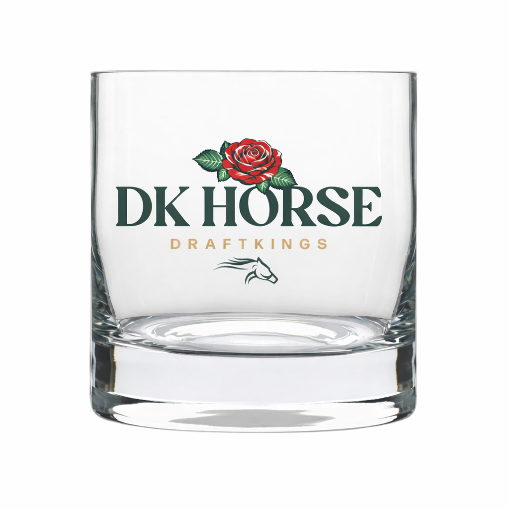 DK Horse Rocks Glass