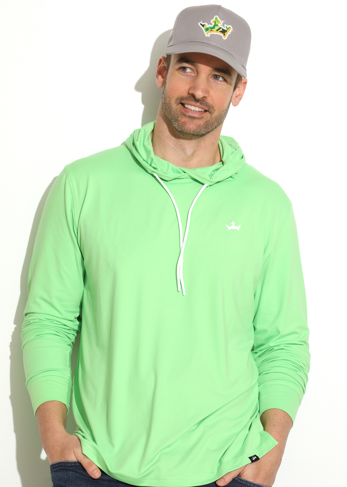 DraftKings Men's Island Green Golf Hoodie