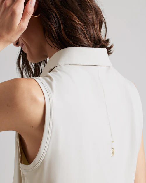 DraftKings x Rhone Women's Course To Court Sleeveless Polo