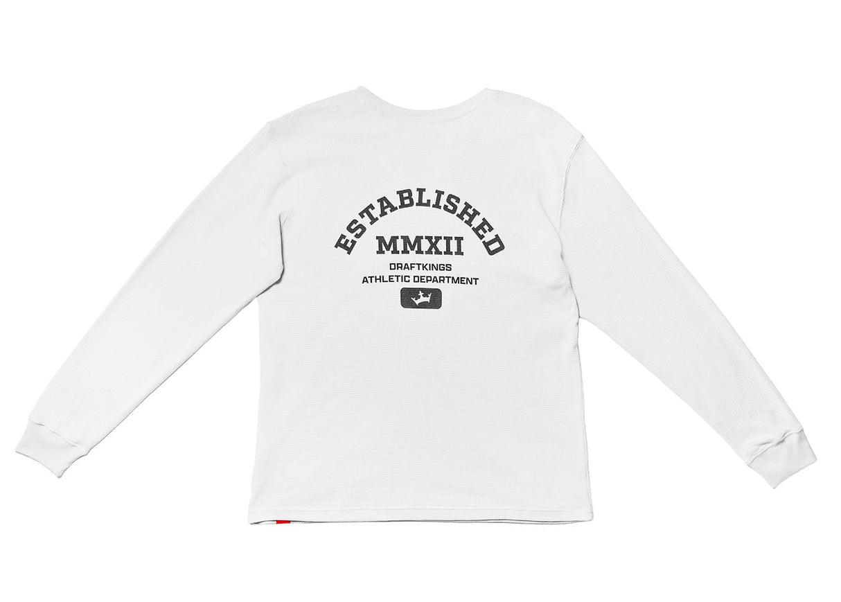 DraftKings x Sportiqe Waffle Knit Long Sleeve Shirt