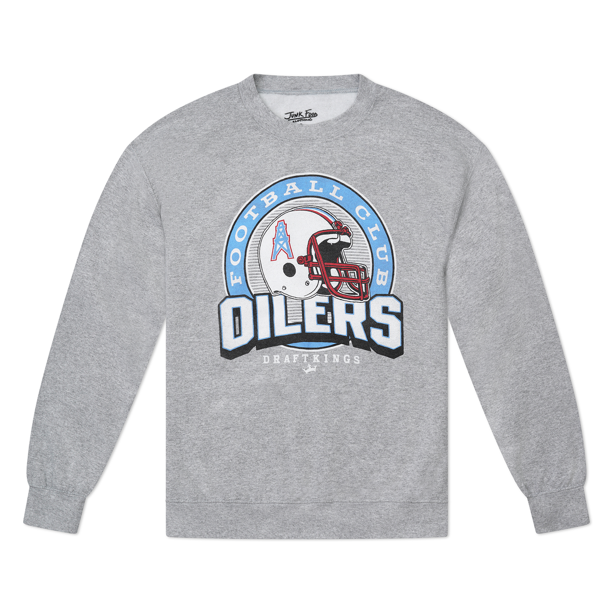 Oilers Junk Food Backfield Crewneck