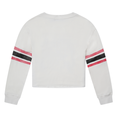 Kansas City Chiefs Junk Food Women's Kickoff Crop Crewneck
