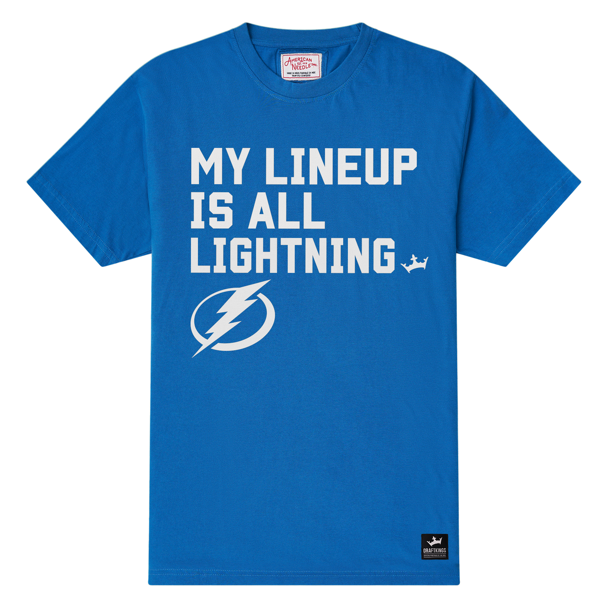 Tampa Bay Lightning My Lineup T-shirt – DraftKings Shop