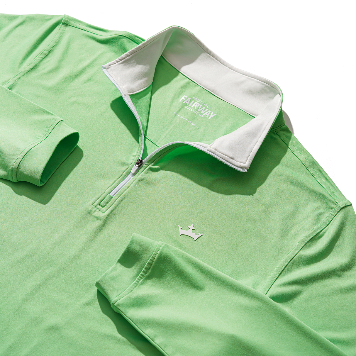 DraftKings Men's Island Green Golf Quarter Zip
