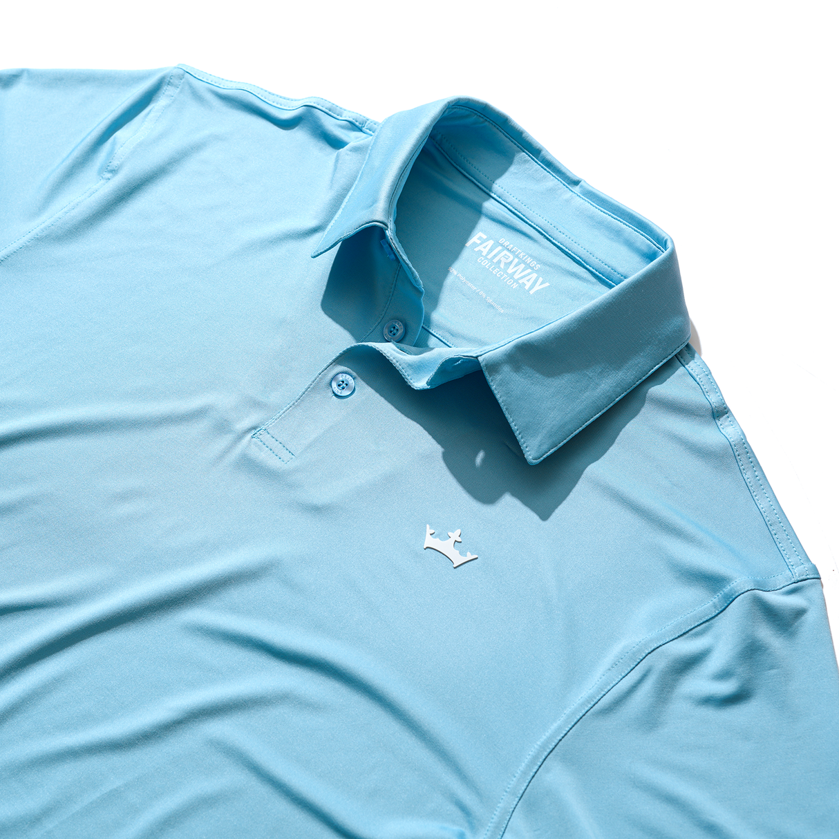 DraftKings Men's Coastal Blue Golf Polo