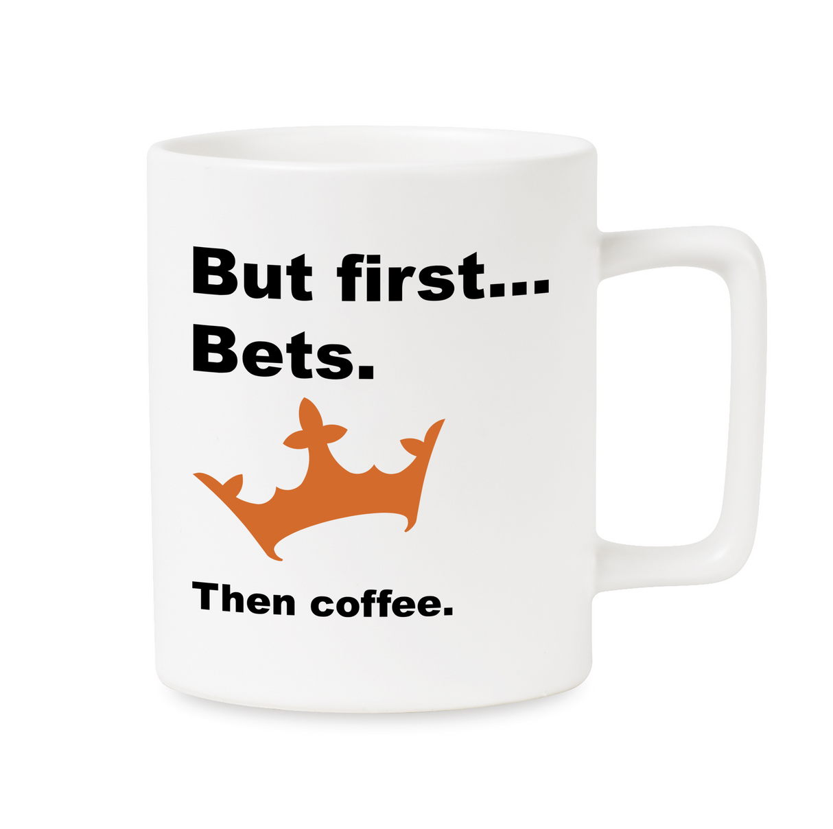DraftKings 12 oz "But First...Bets. Then Coffee" Mug