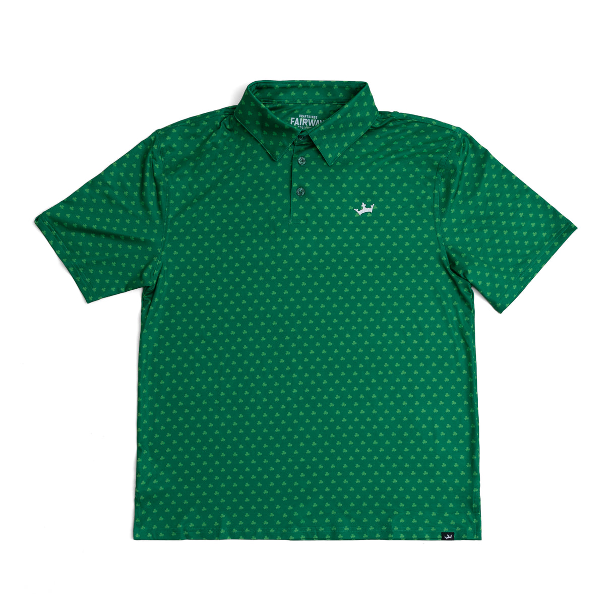 DraftKings Men's Shamrock Golf Polo