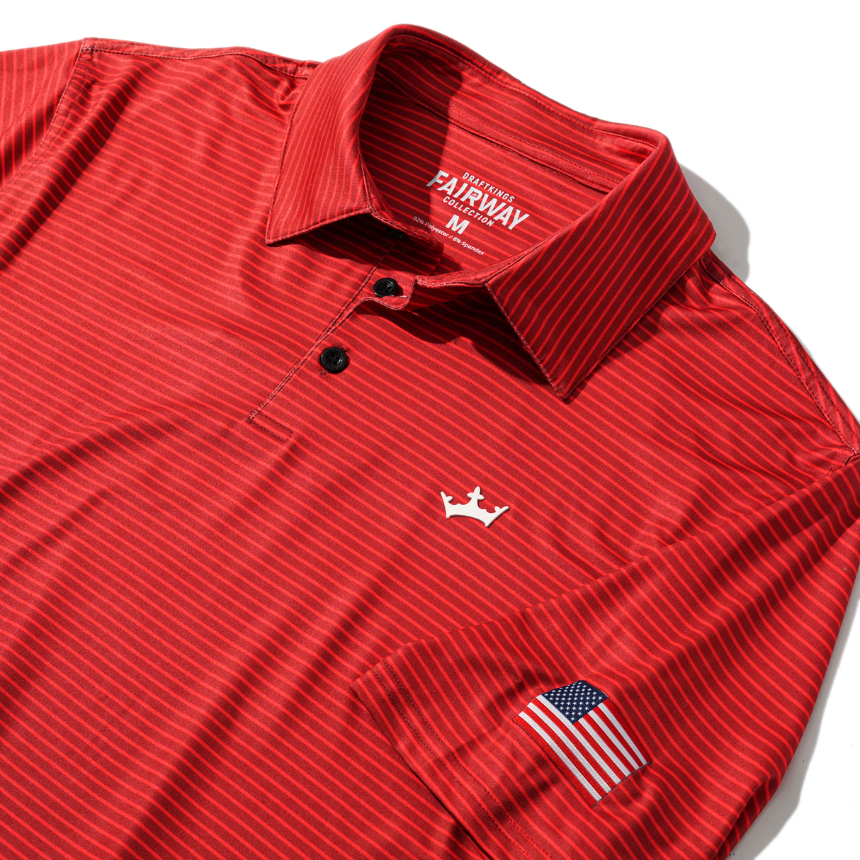 DraftKings Men's Freedom Golf Polo