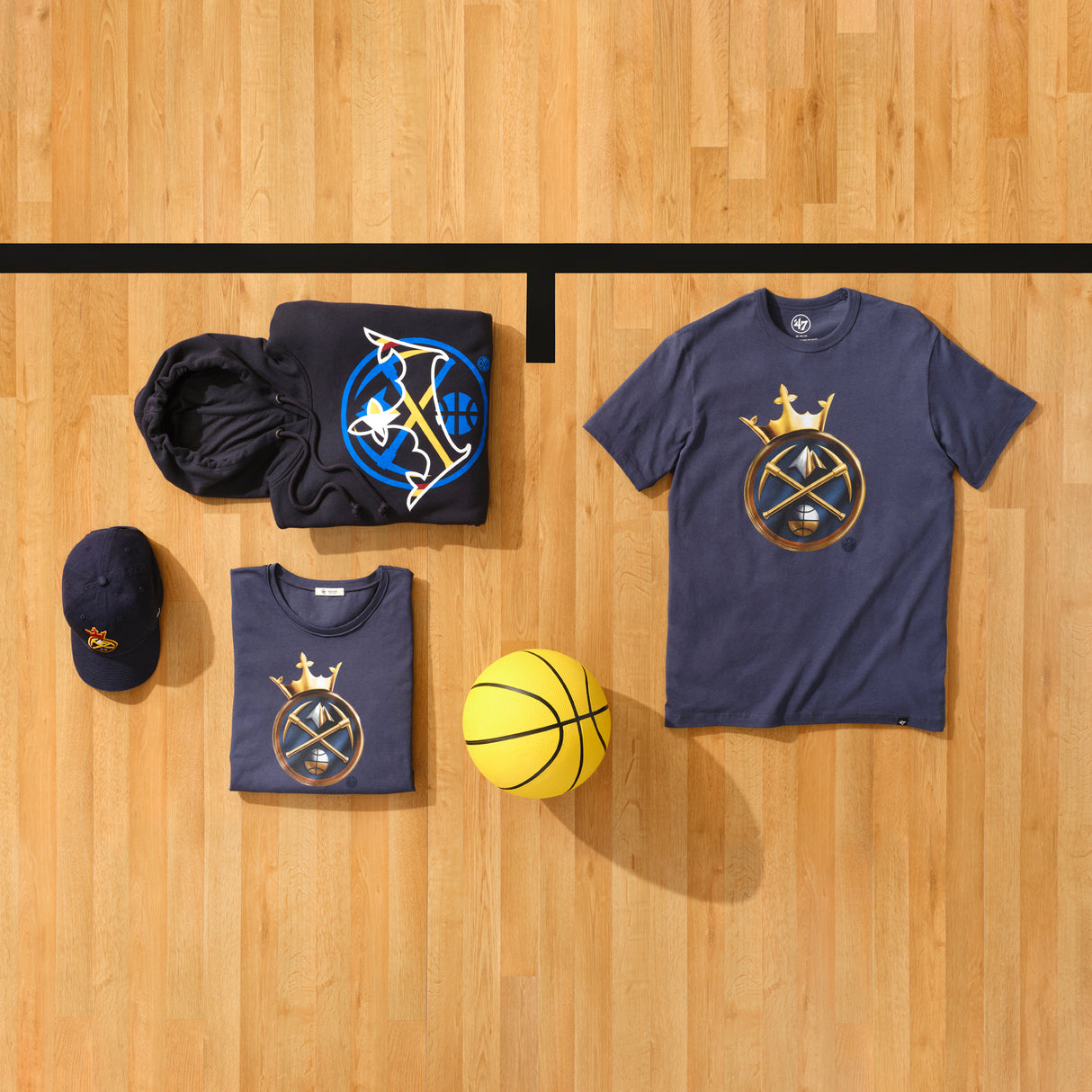 Denver Nuggets '47 Clean Up Hat