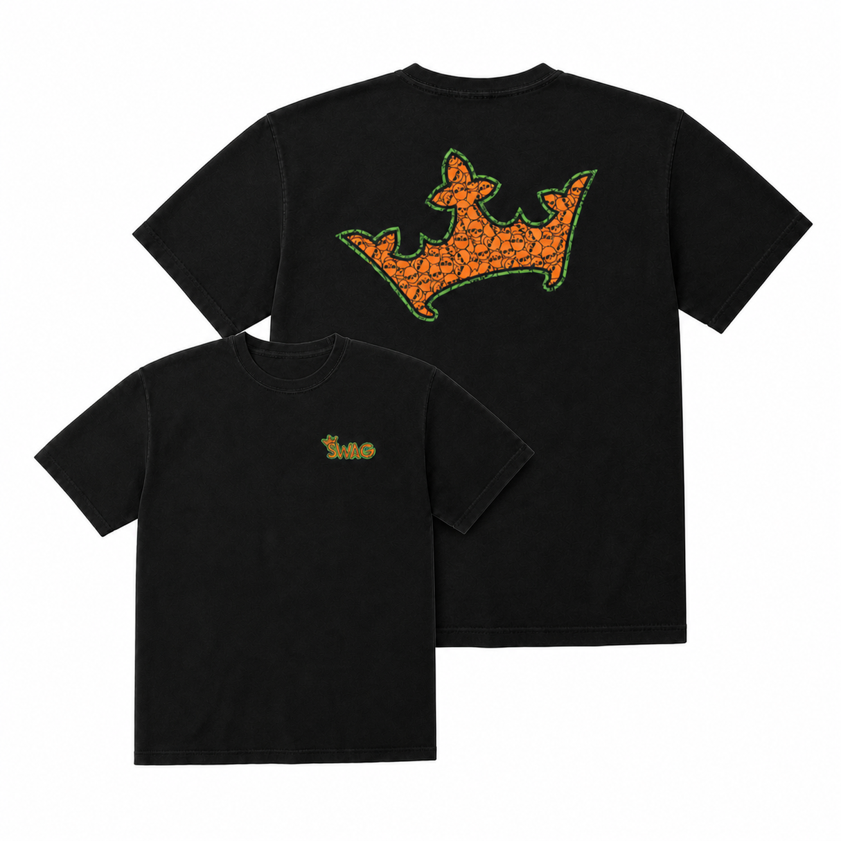 DraftKings x SWAG Golf Skull T-Shirt