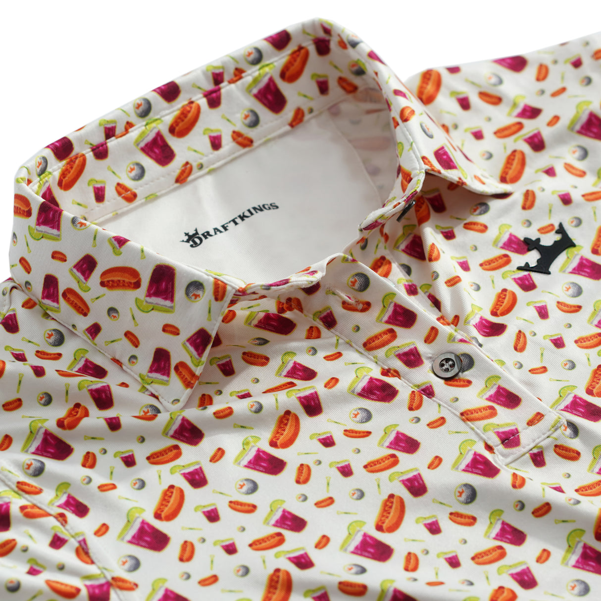 DraftKings Women's Snack Shack Golf Polo