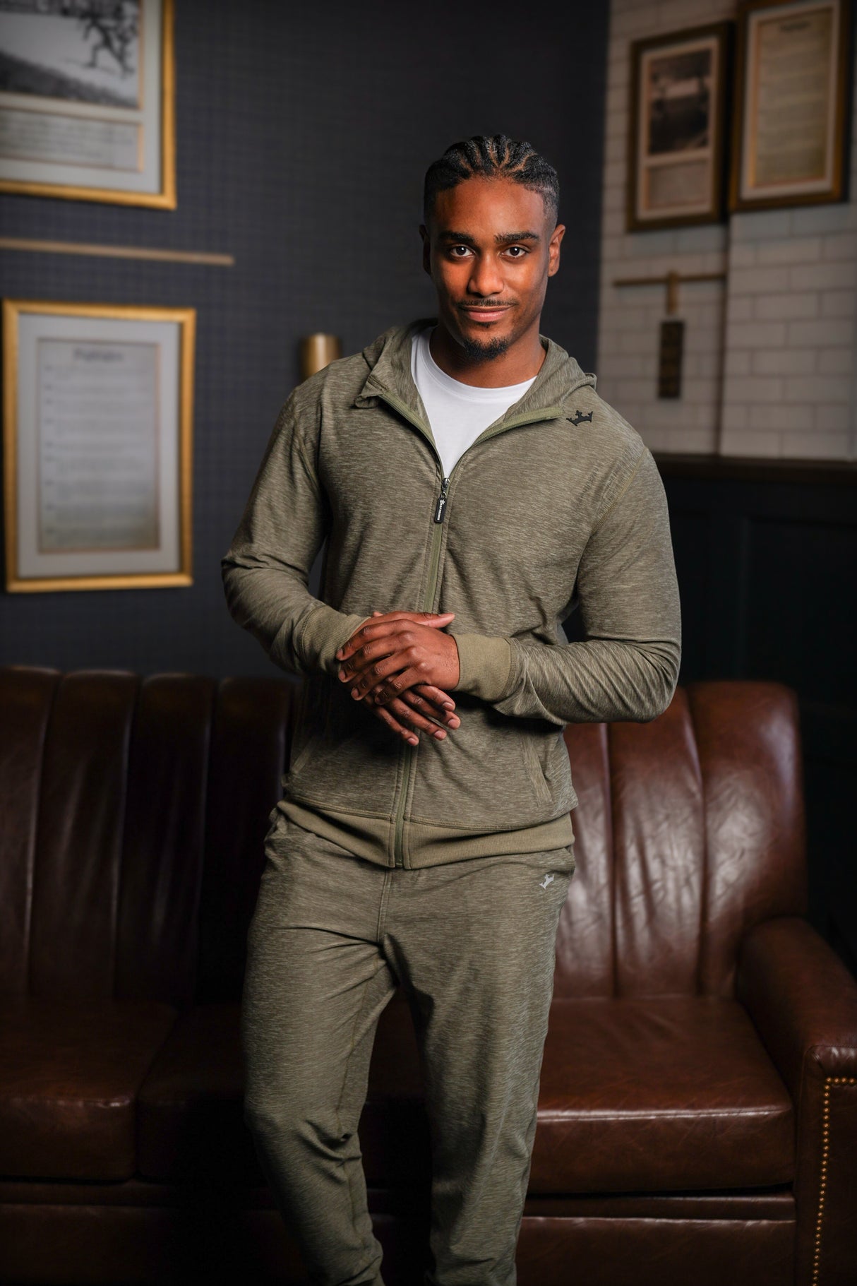 Action Men's Performance Full Zip Hoodie