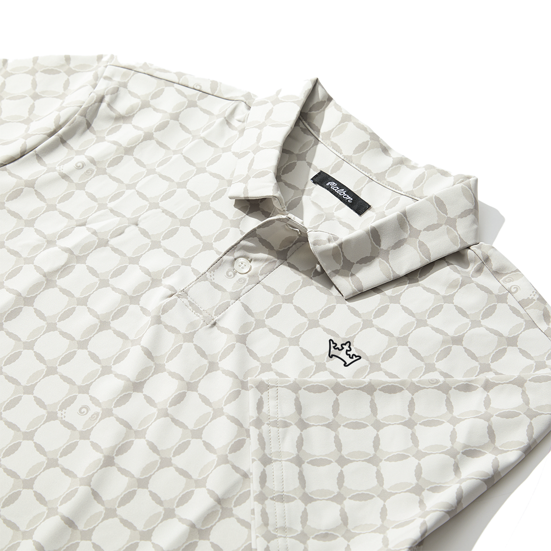 DraftKings x Malbon Mosaic Performance Polo