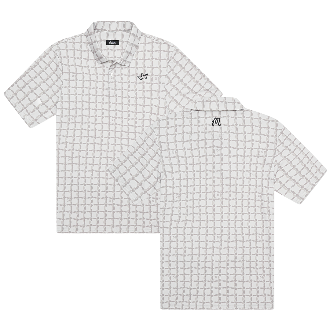 DraftKings x Malbon Mosaic Performance Polo