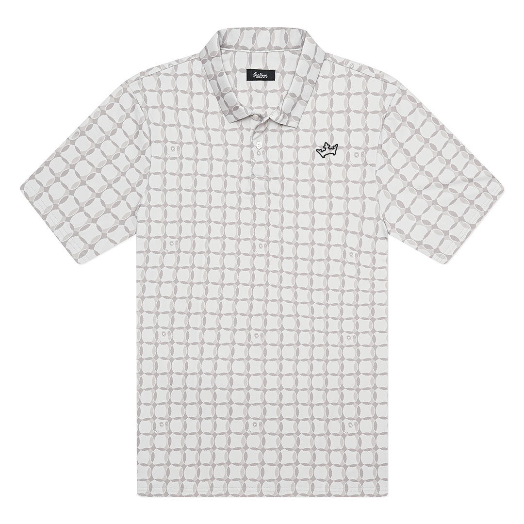 DraftKings x Malbon Mosaic Performance Polo