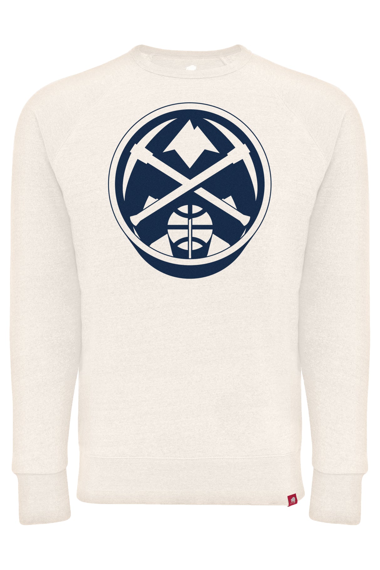 Denver Nuggets Retro Sportiqe Harmon Crewneck