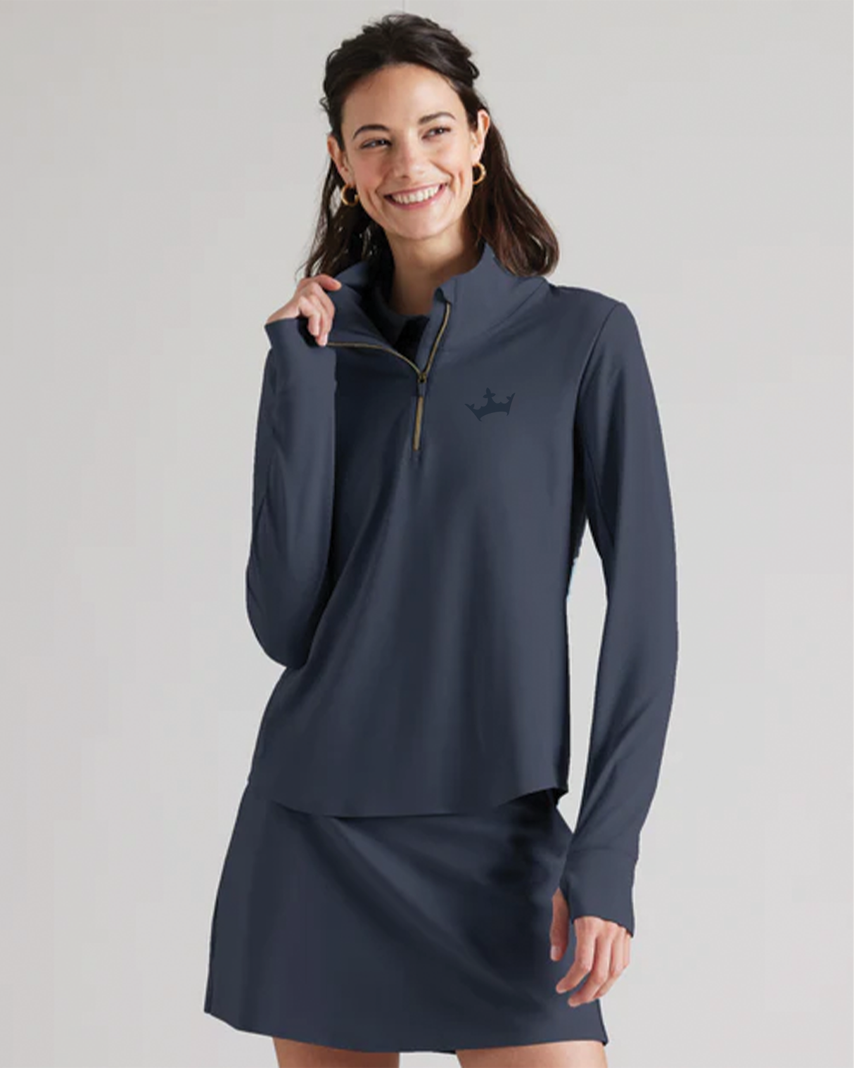 DraftKings x Rhone Women's Course To Court Quarter Zip