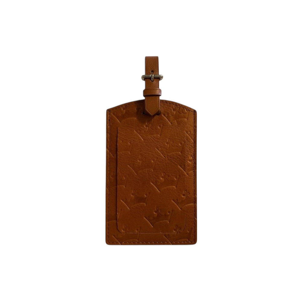 DraftKings Leather Luggage Tags