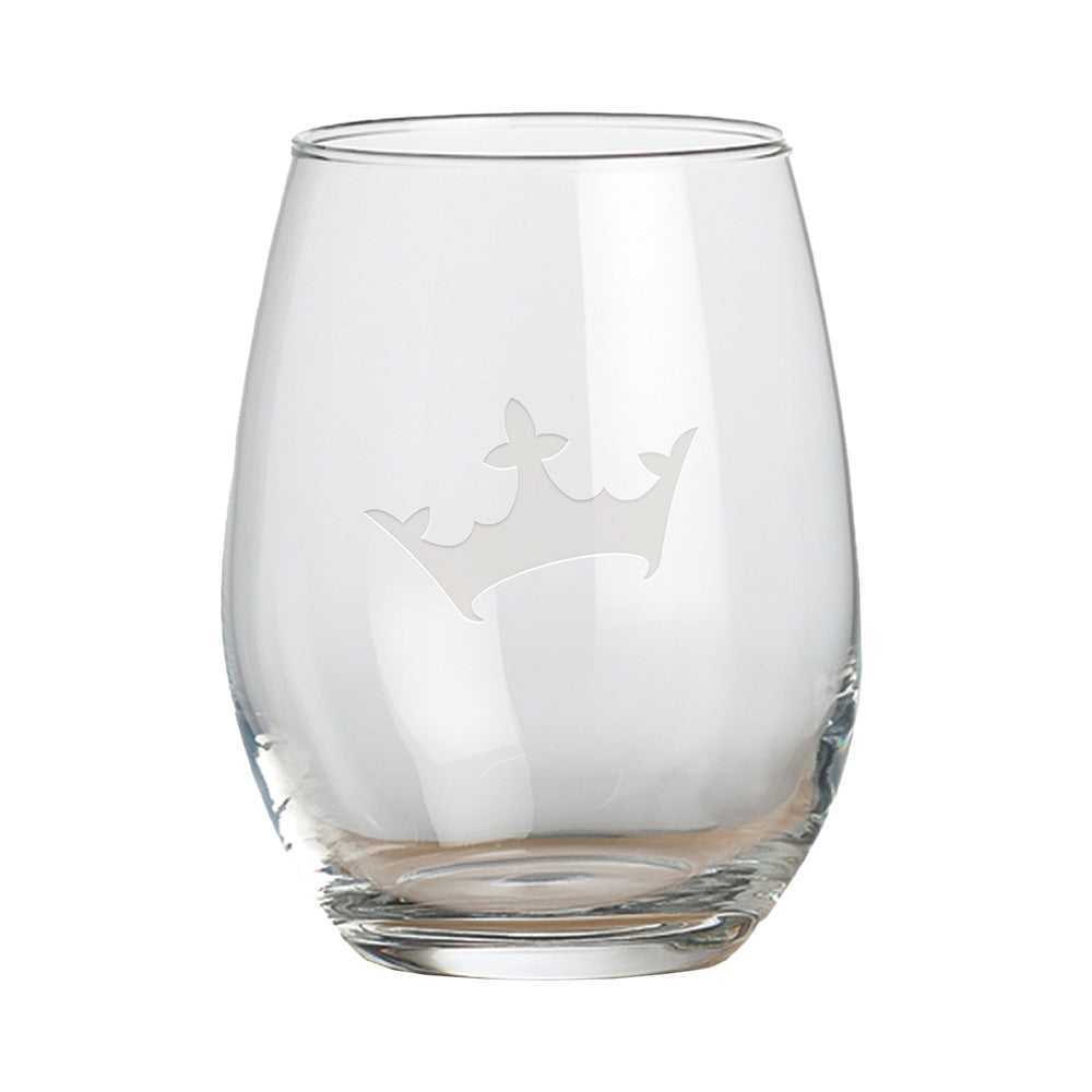 DraftKings 15 oz Stemless Wine Glass
