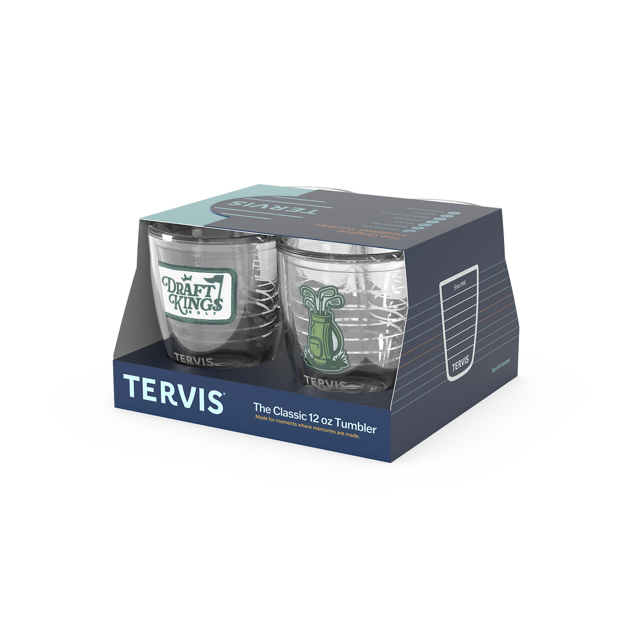 DraftKings x Tervis Golf 4-Pack