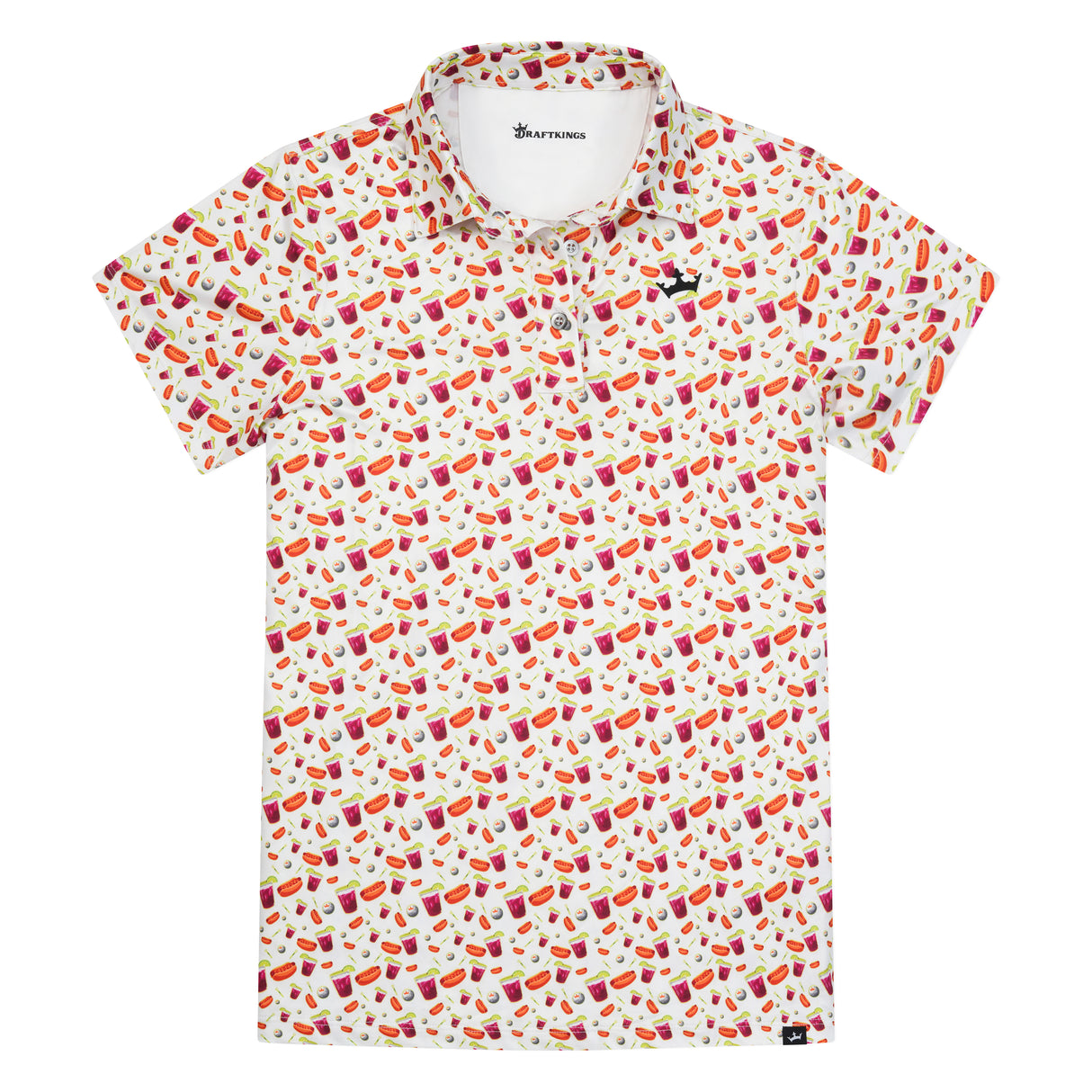 DraftKings Women's Snack Shack Golf Polo