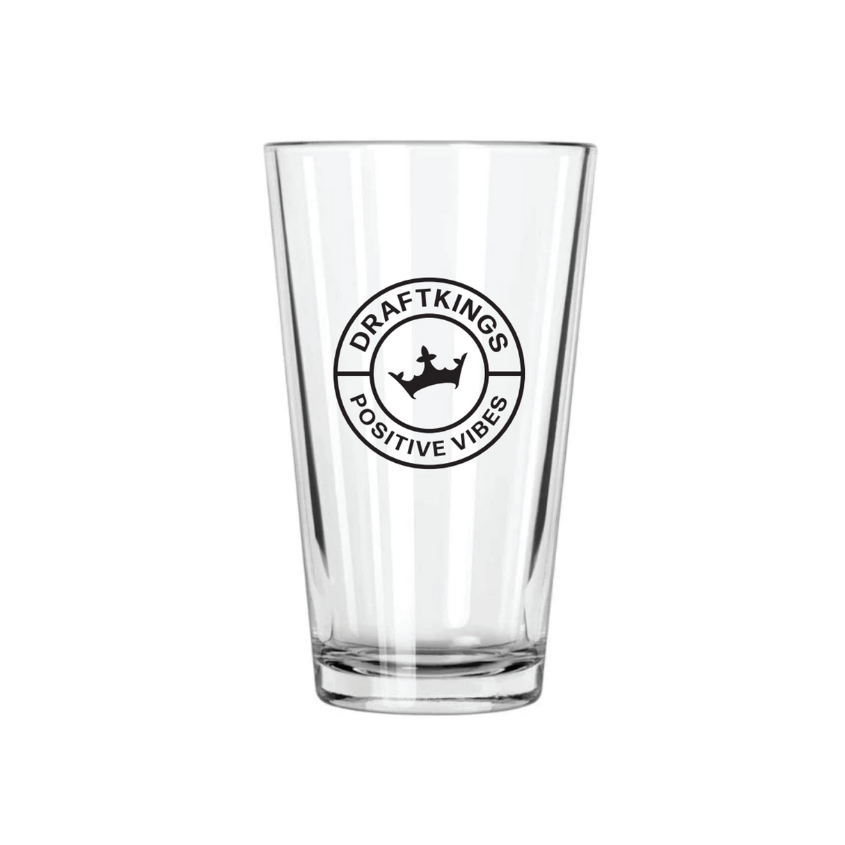 DraftKings 16 oz Positive Vibes Pint Glass
