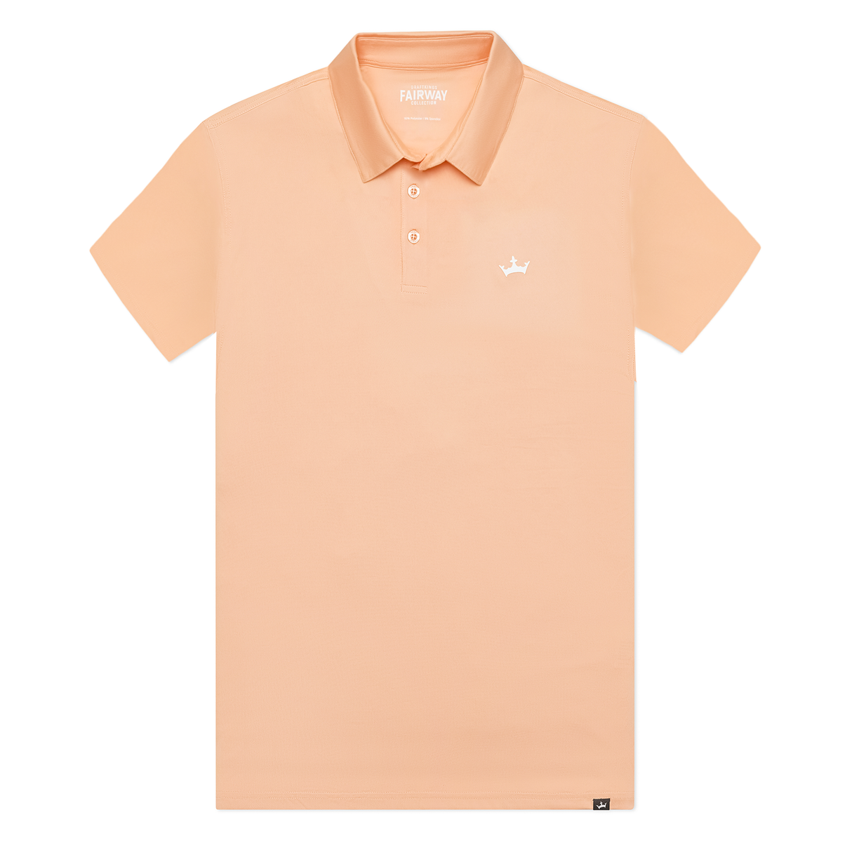 DraftKings Women's Peach Fuzz Golf Polo