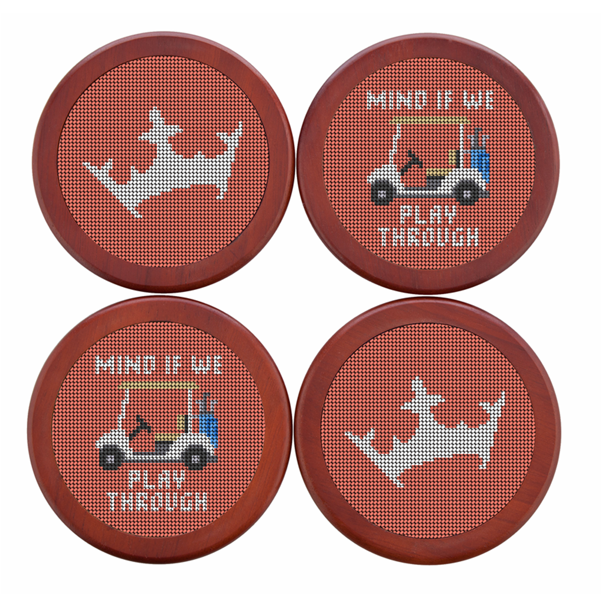 DraftKings x Smathers & Branson Golf Cart Coasters