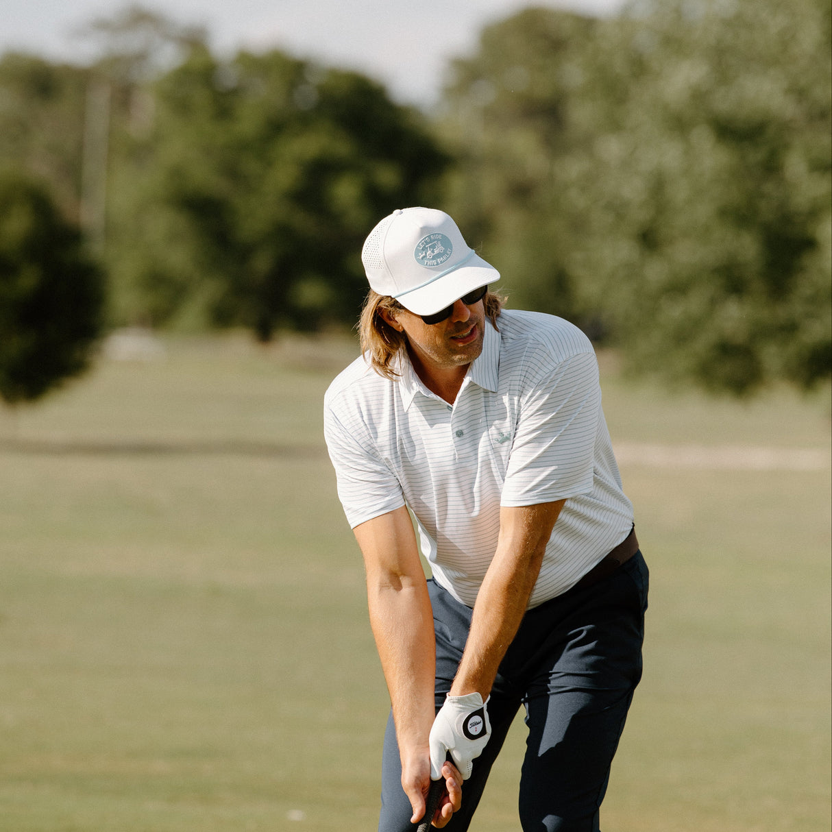 DraftKings Men's Shoreline Golf Polo
