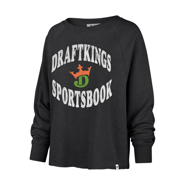 DraftKings x '47 Women's Upstage Kennedy Crewneck Cropped Sweatshirt
