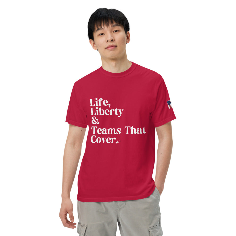 DraftKings Life, Liberty, & Teams That Cover T-Shirt