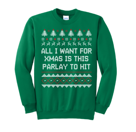 DraftKings All I Want For Xmas Holiday Sweater