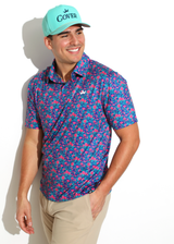 DraftKings Men's Azalea Golf Polo