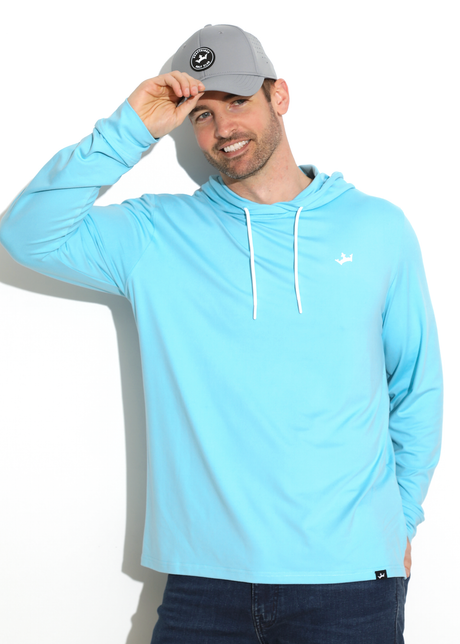 DraftKings Men's Coastal Blue Golf Hoodie