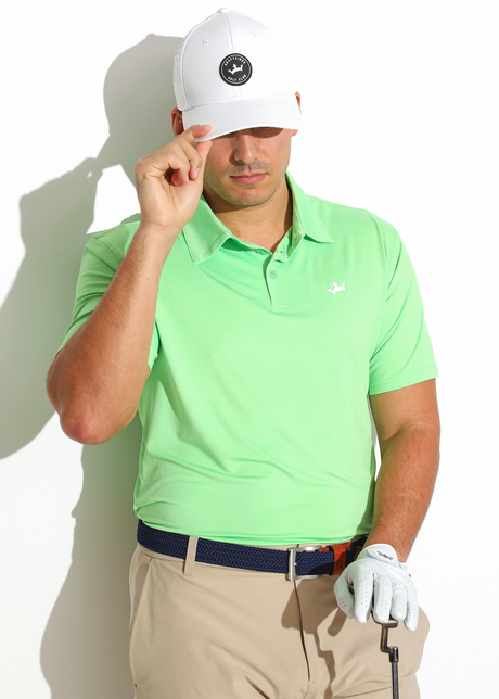 DraftKings Men's Island Green Golf Polo