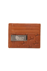 DraftKings Leather Money Clip Wallet