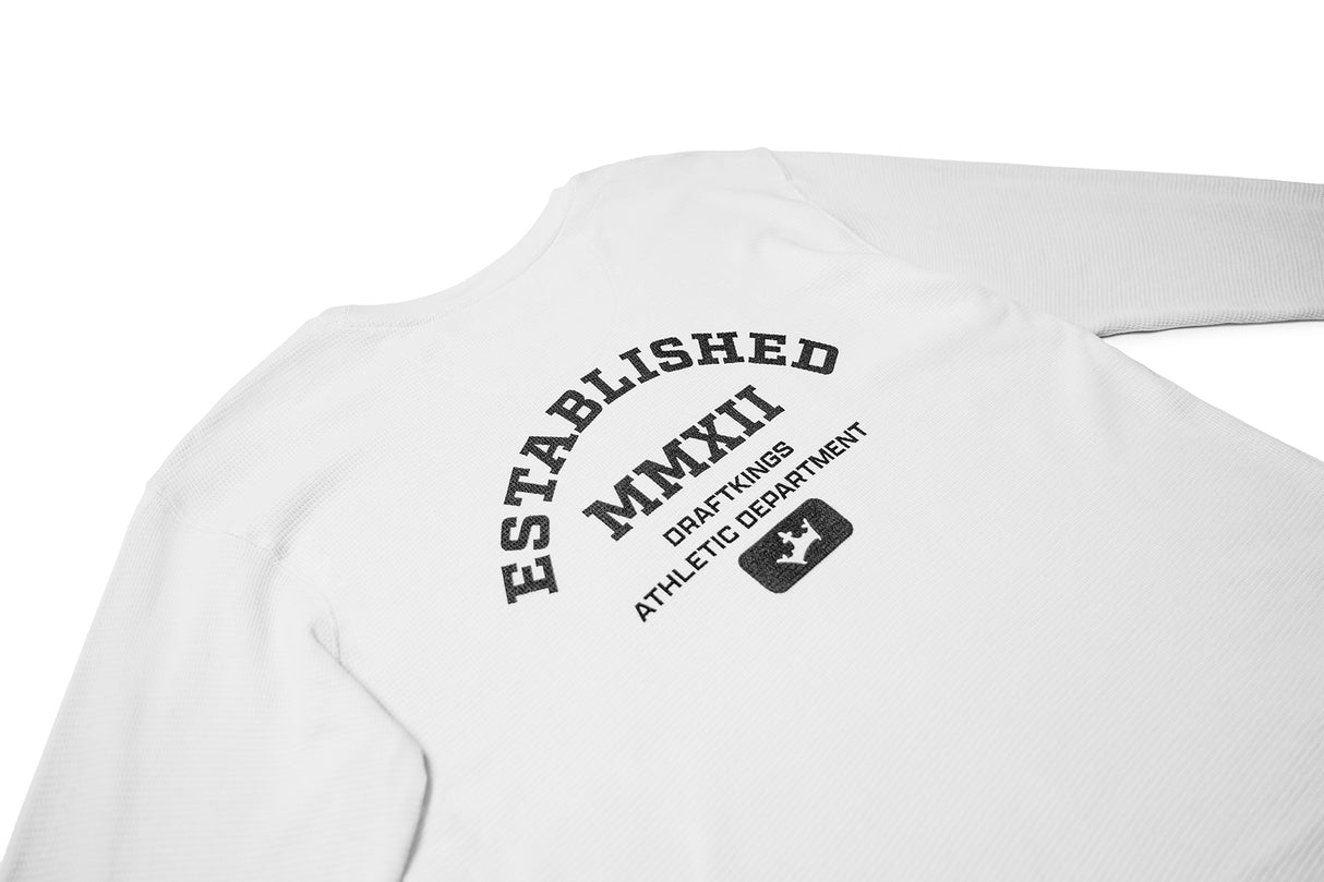 DraftKings x Sportiqe Waffle Knit Long Sleeve Shirt