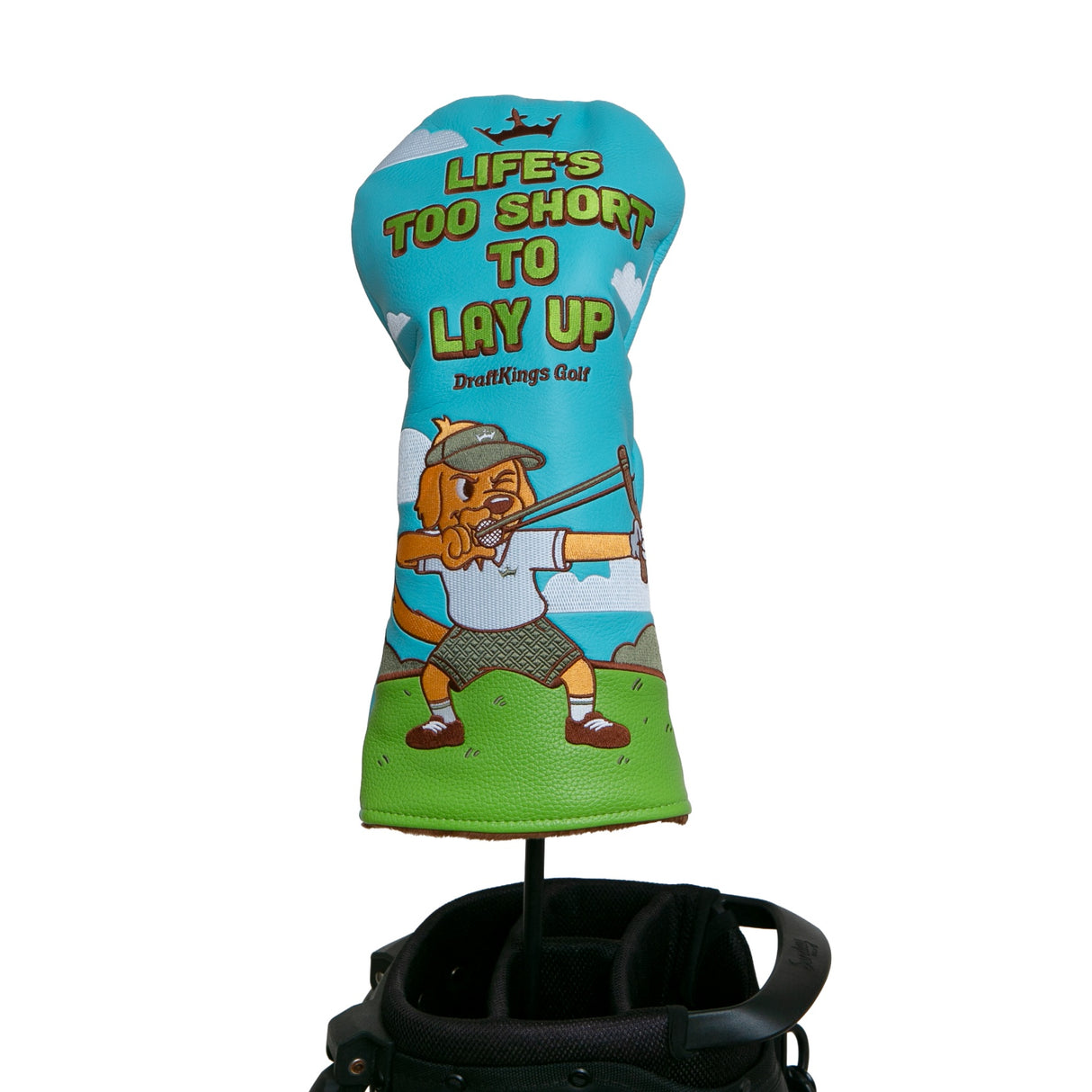 DraftKings Fairway Life's Too Short Driver Headcover