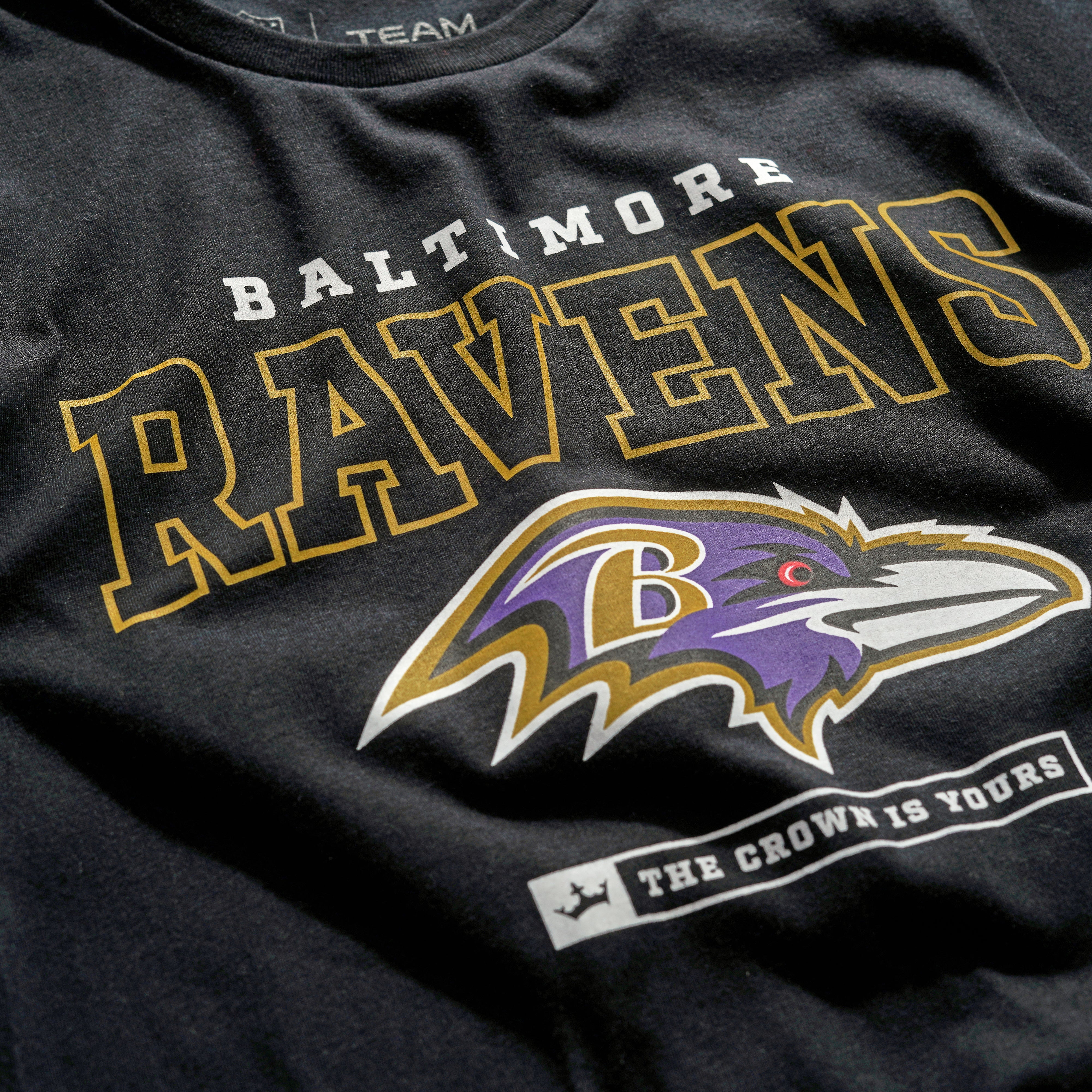 Baltimore Ravens Crown Women s Short Sleeve T Shirt