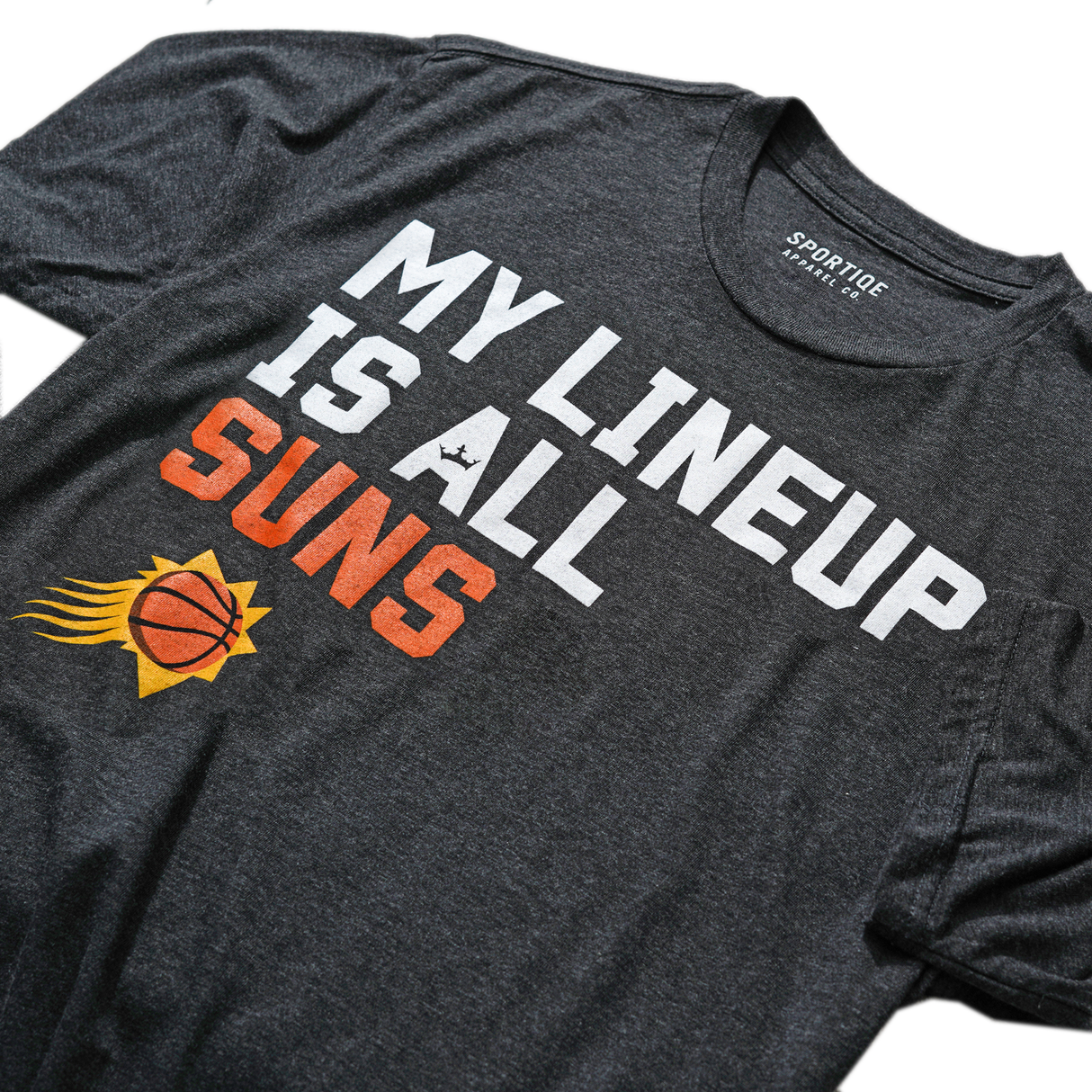 Phoenix Suns My Lineup Sportiqe Comfy T-Shirt