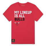 Chicago Bulls My Lineup Sportiqe Comfy T-Shirt
