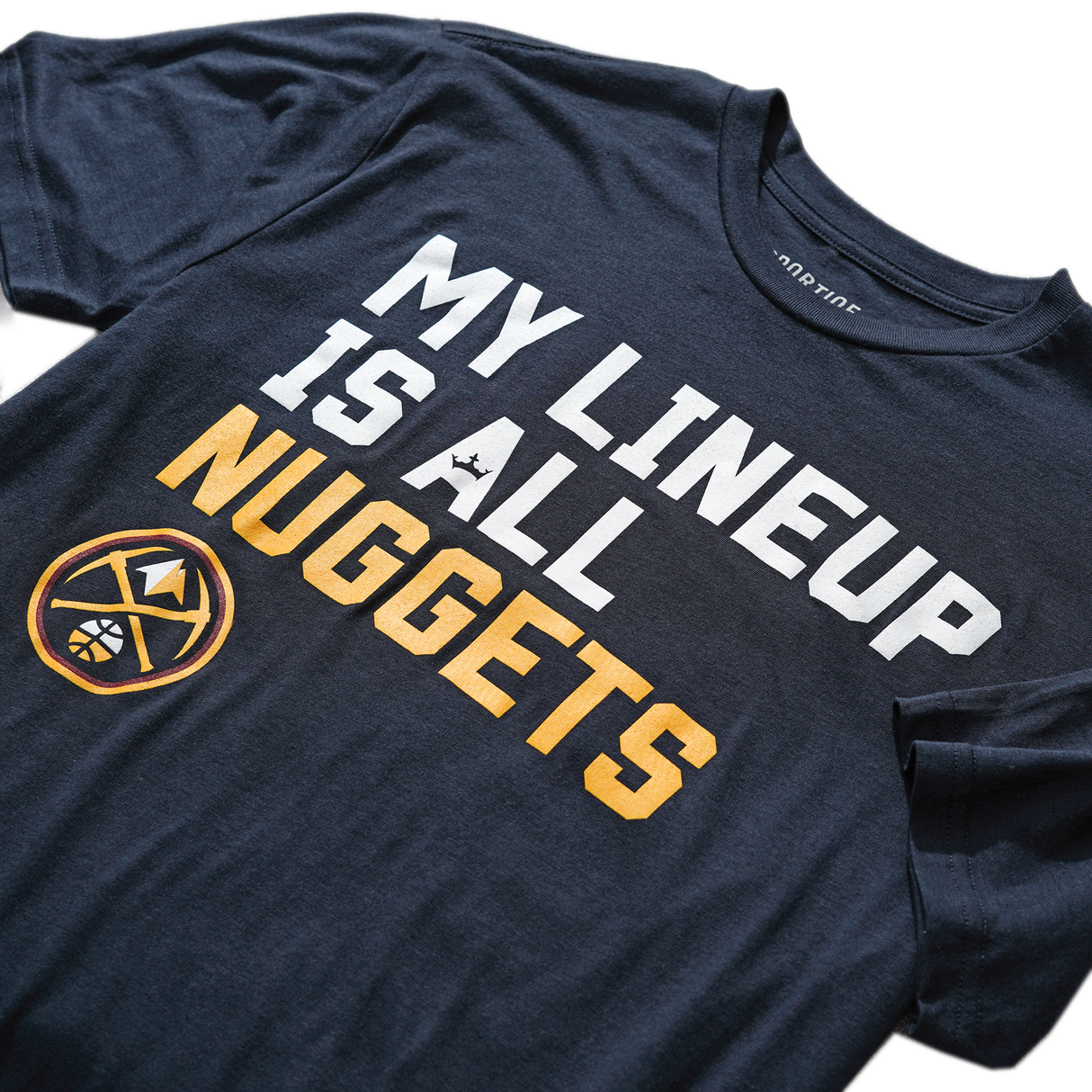 Denver Nuggets My Lineup Sportiqe Comfy T-Shirt