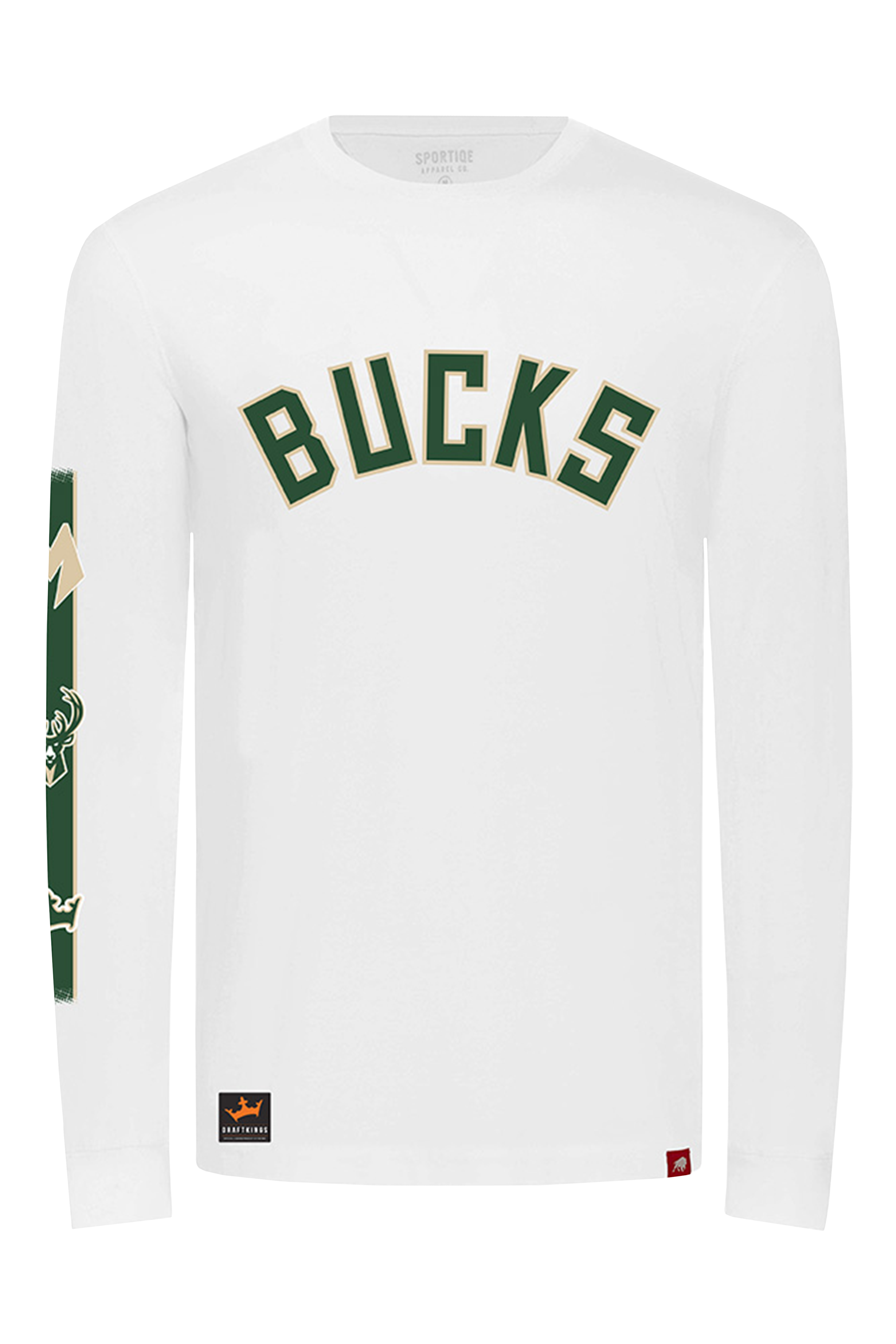 Milwaukee Bucks Sportiqe Mohave Long Sleeve Shirt DraftKings Shop