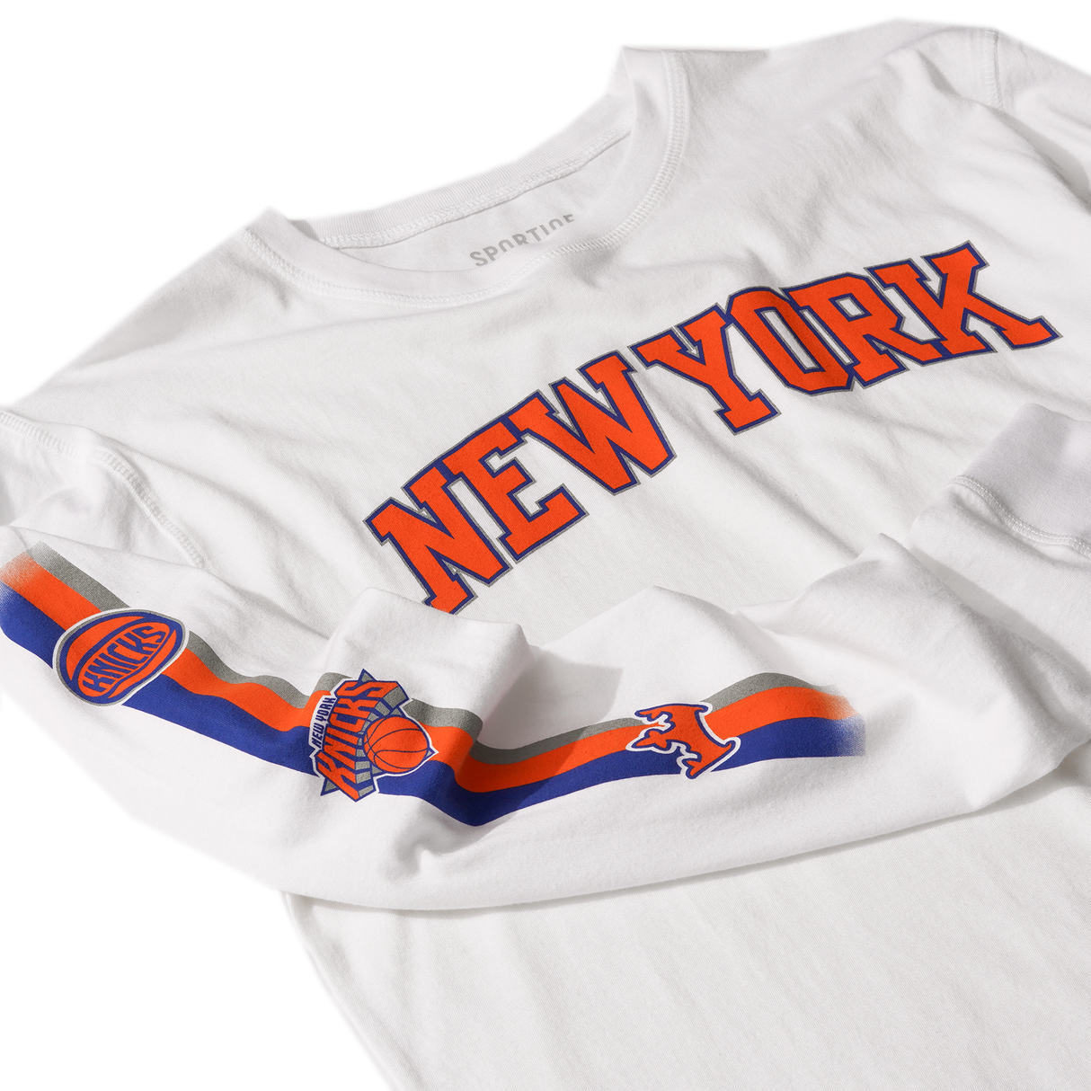 New York Knicks Sportiqe Mohave Long Sleeve Shirt