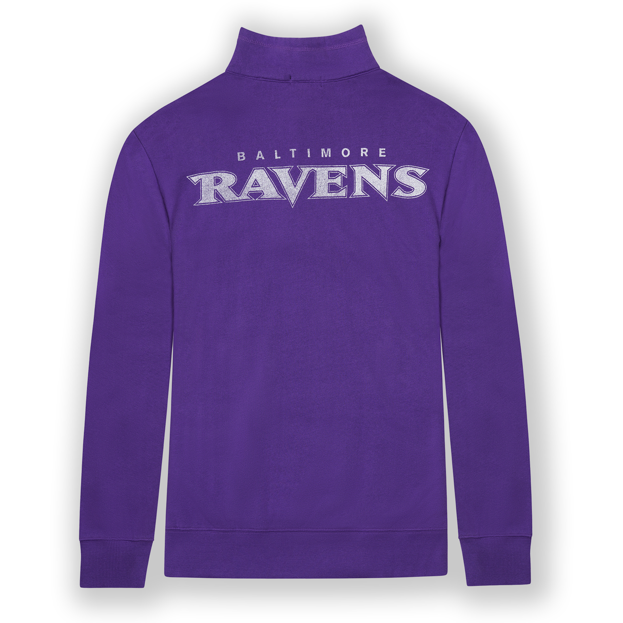 Baltimore Ravens Junk Food Men's Mock 1/4 Button Up