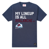 Colorado Avalanche My Lineup T-shirt
