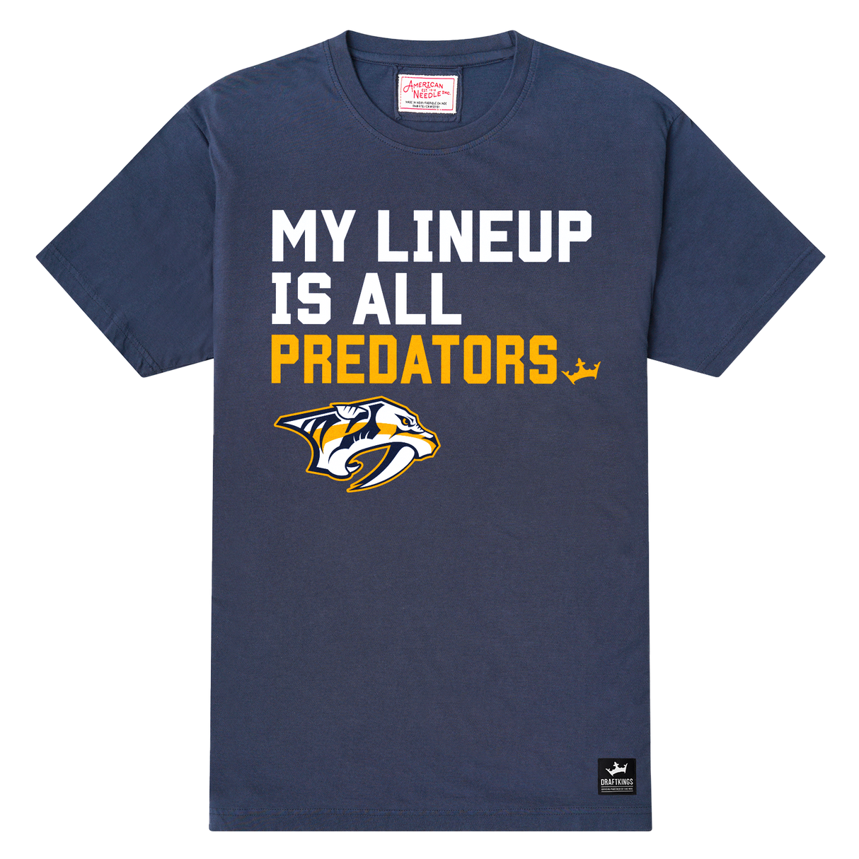 Nashville Predators My Lineup T-shirt